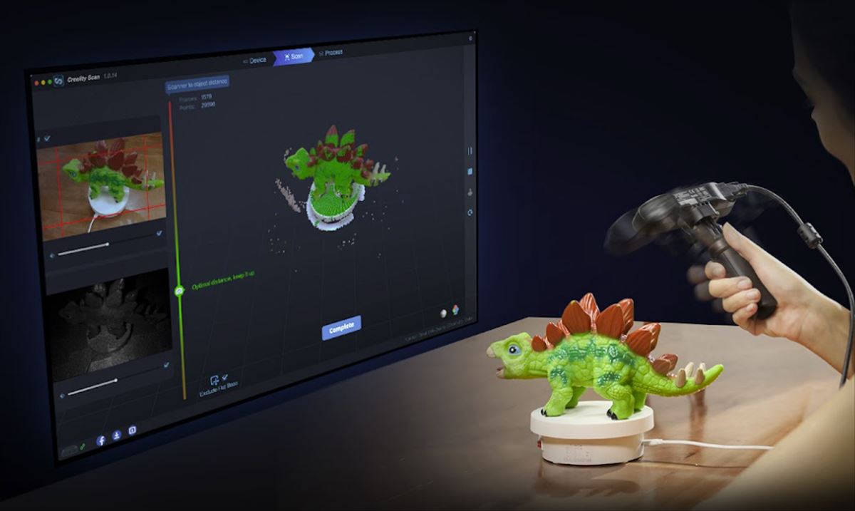 3D CR-Scan Ferret Pro de Creality