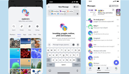 Discord actualiza su app con nuevo diseño y más funciones de mensajería