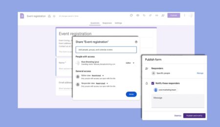 Crear formularios con Google es más fácil con esta nueva función de su app