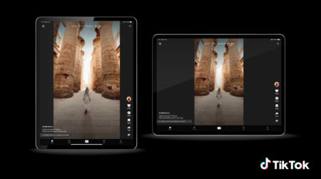 TikTok mejora la experiencia en tabletas y dispositivos plegables