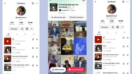 TikTok hace que sea más fácil seguir a tus artistas favoritos y sus lanzamientos