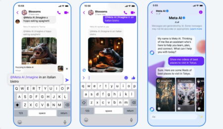 Nuevas funciones con IA que encontrarás en Instagram, Messenger y Facebook