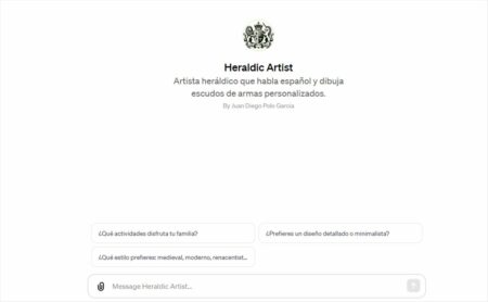 Crea el escudo de armas de tu familia usando Inteligencia Artificial