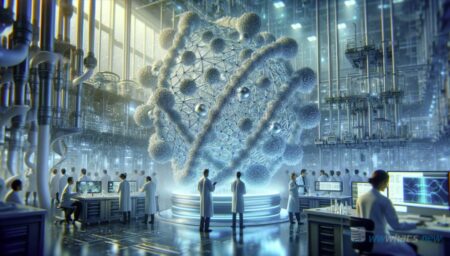 científicos trabajando con ADN