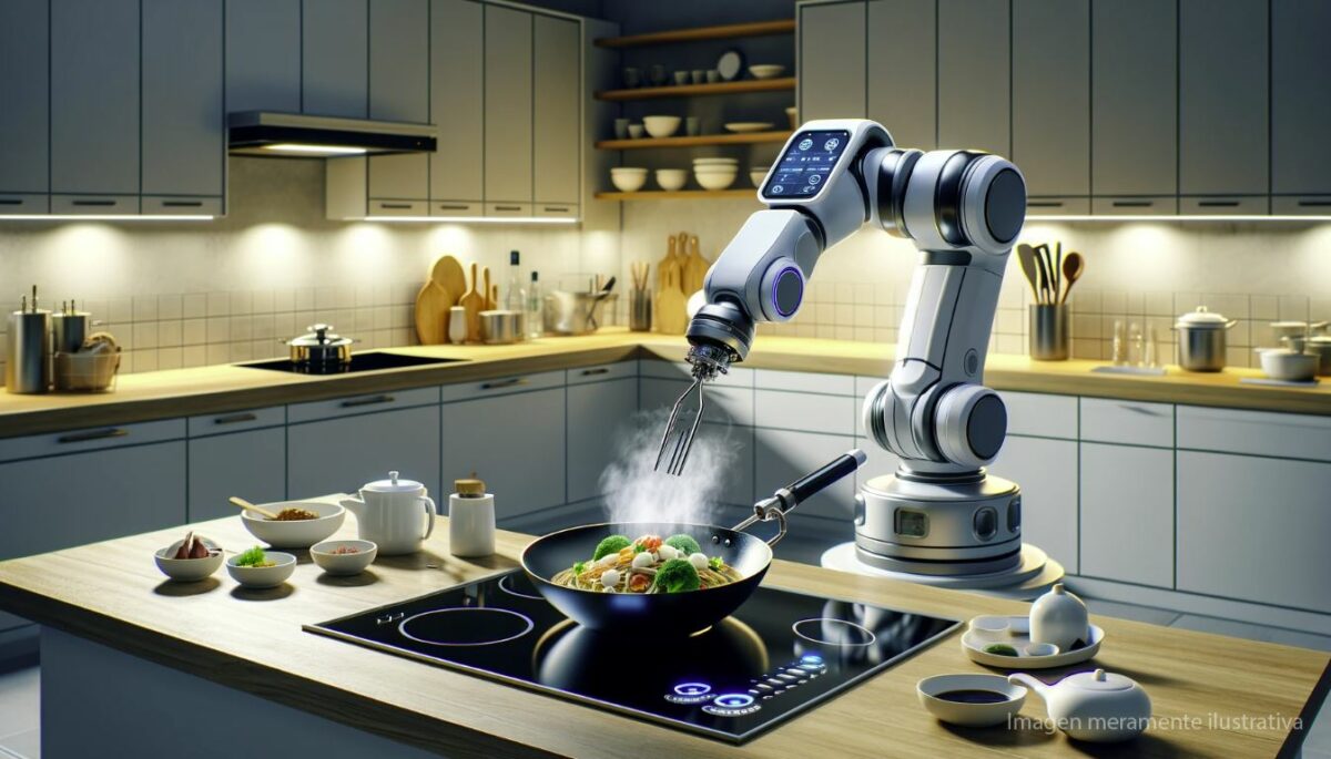 Un robot que cocina, es justo lo que necesitabas y no sabías