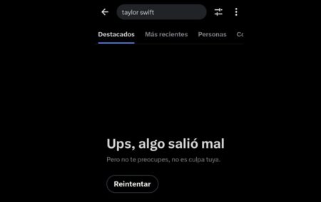 búsqueda de twitter bloqueada