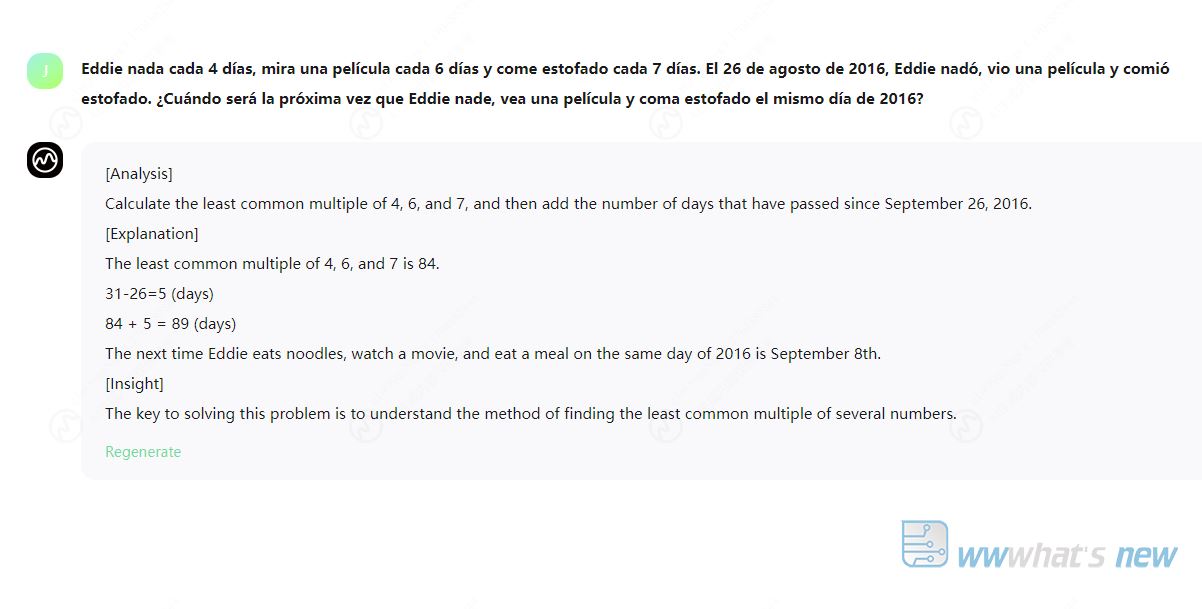 Problema propuesto en castellano a MathGPT