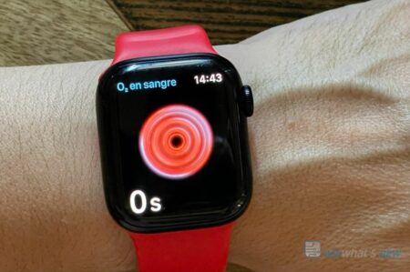 Función de oxígeno en sangre de Apple