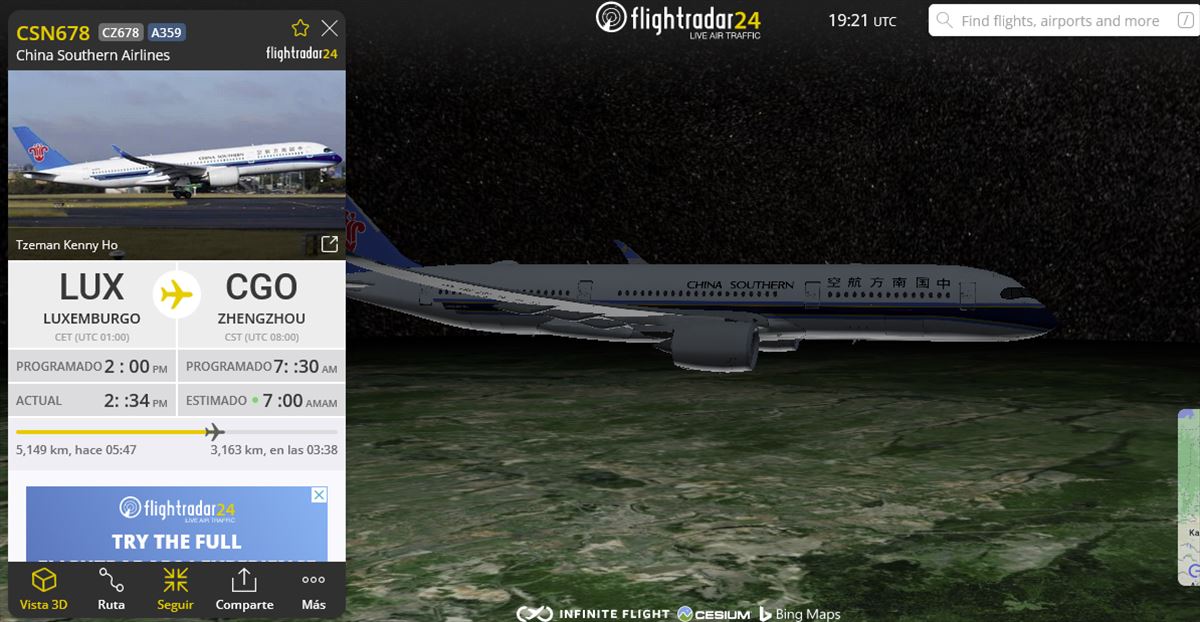 Flightradar24, todo lo que necesitas saber sobre esta web de tráfico aéreo mundial
