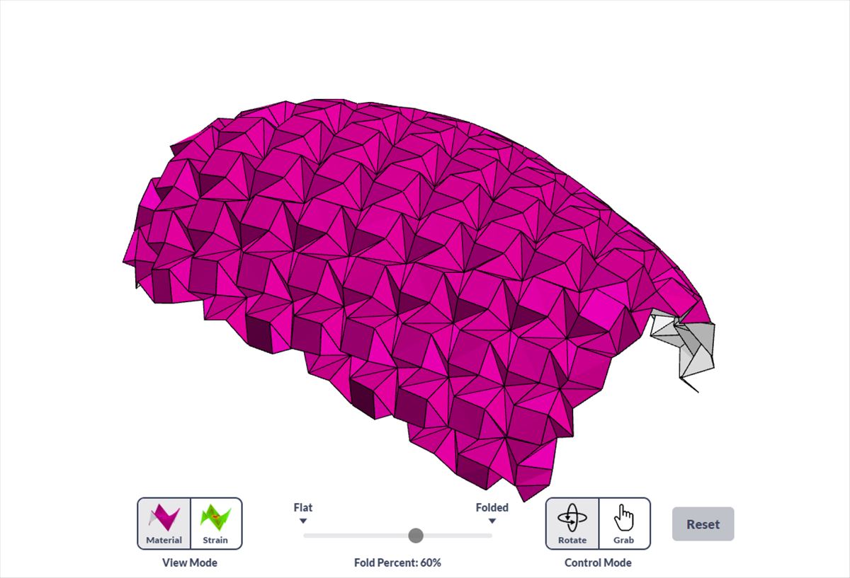 Un simulador de origami online con cientos de ejemplos resueltos