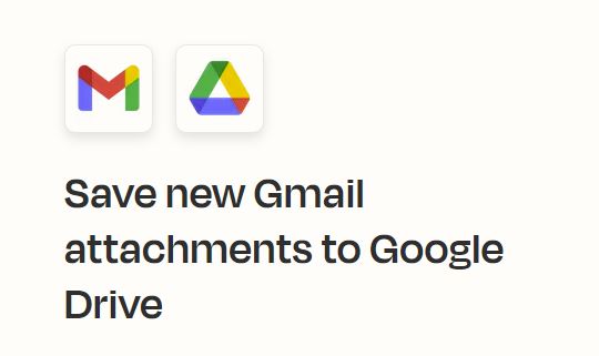 Adjuntos de email a Google Drive