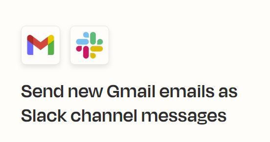 Gmail integrado con Slack