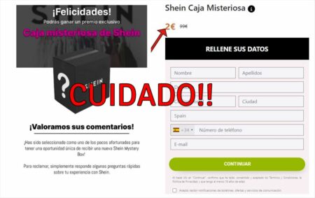 FRAUDE SHEIN