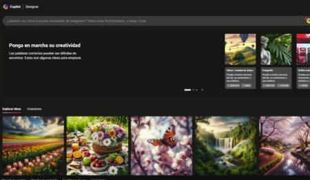 Aspecto de Microsoft designer