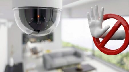 camara seguridad prohibida