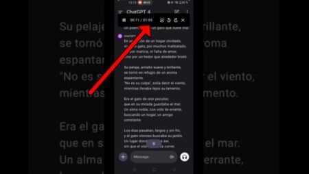 escuchar ChatGPT