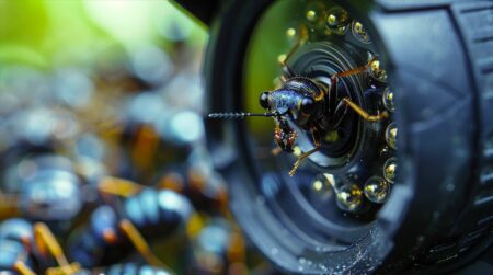 Cámaras en timbres con agujeros de seguridad