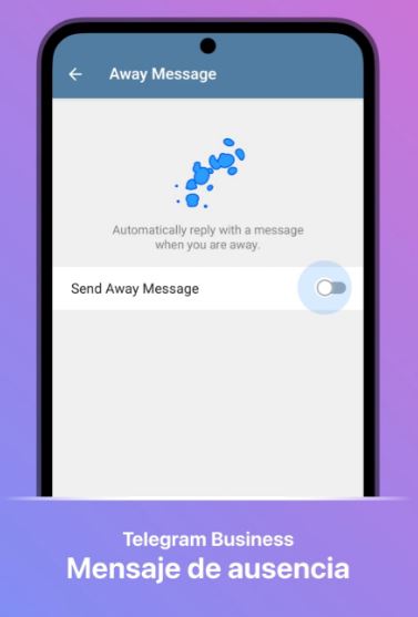 Respuesta automática en Telegram Business