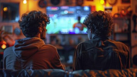 ver fútbol desde casa