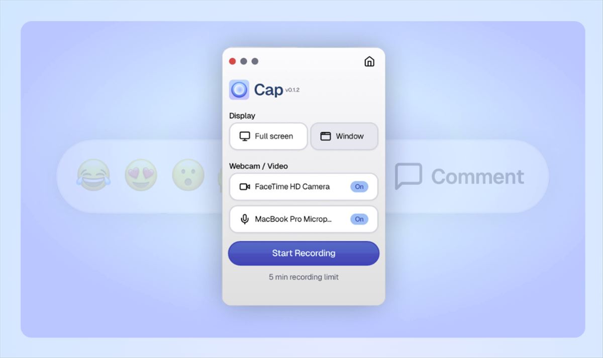 Cap – Nueva herramienta de grabación y compartición de pantalla de código abierto