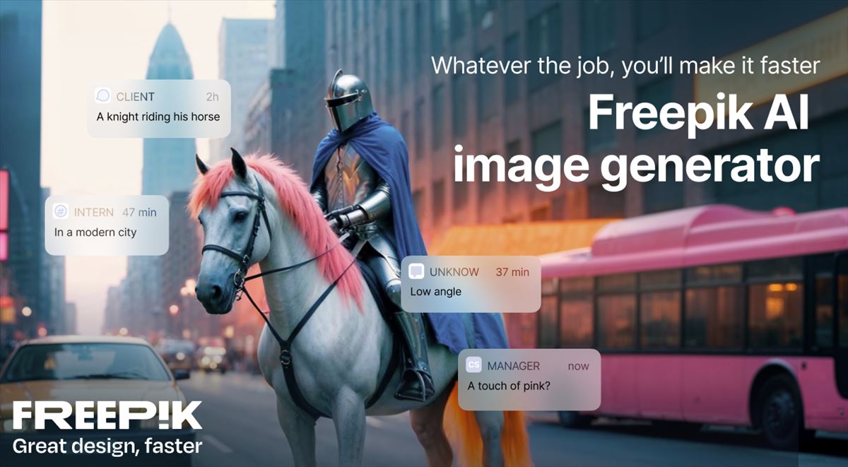 Freepik lanza herramienta de generación infinita de imágenes con Inteligencia Artificial