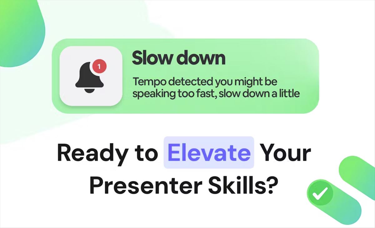 Cómo evitar hablar rápido en las presentaciones usando este programa