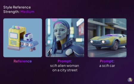 Style Reference - la nueva herramienta de Leonardo.ai para crear imágenes con el mismo estilo