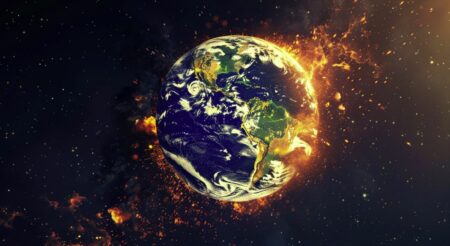 planeta tierra con problemas