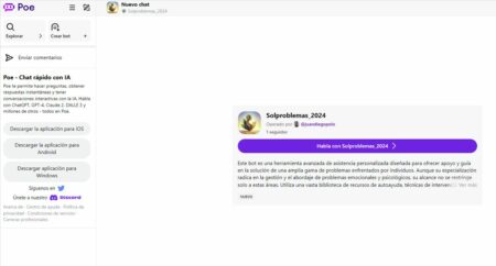 Poe ofrece la posibilidad de ganar dinero creando bots de IA