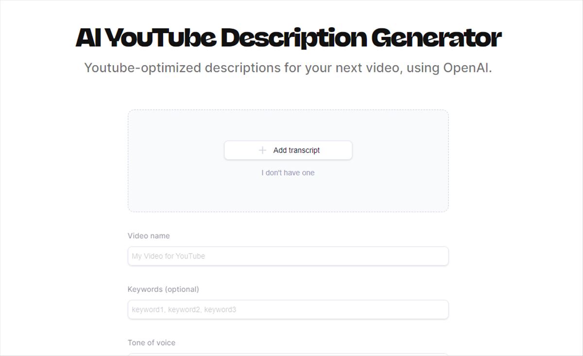Mastering YouTube Descriptions with Artificial Intelligence: A Step-by-Step Guide