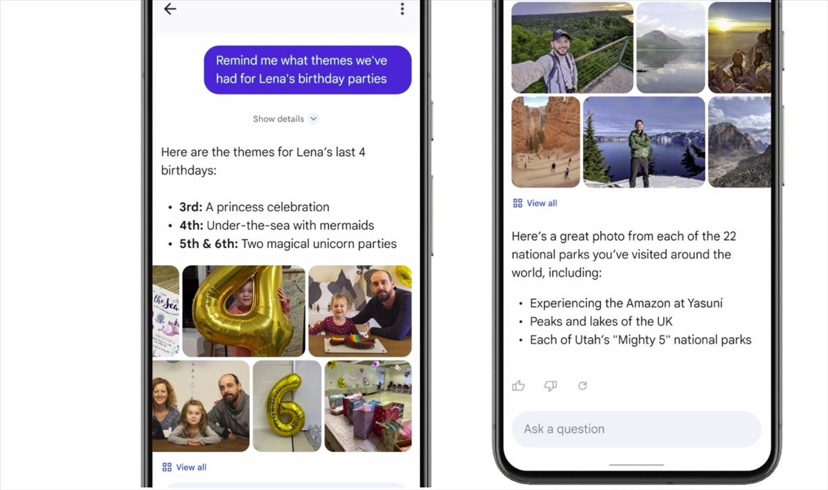 Ask Photos – Nueva función de Google Photos para hacer preguntas sobre nuestras fotografías
