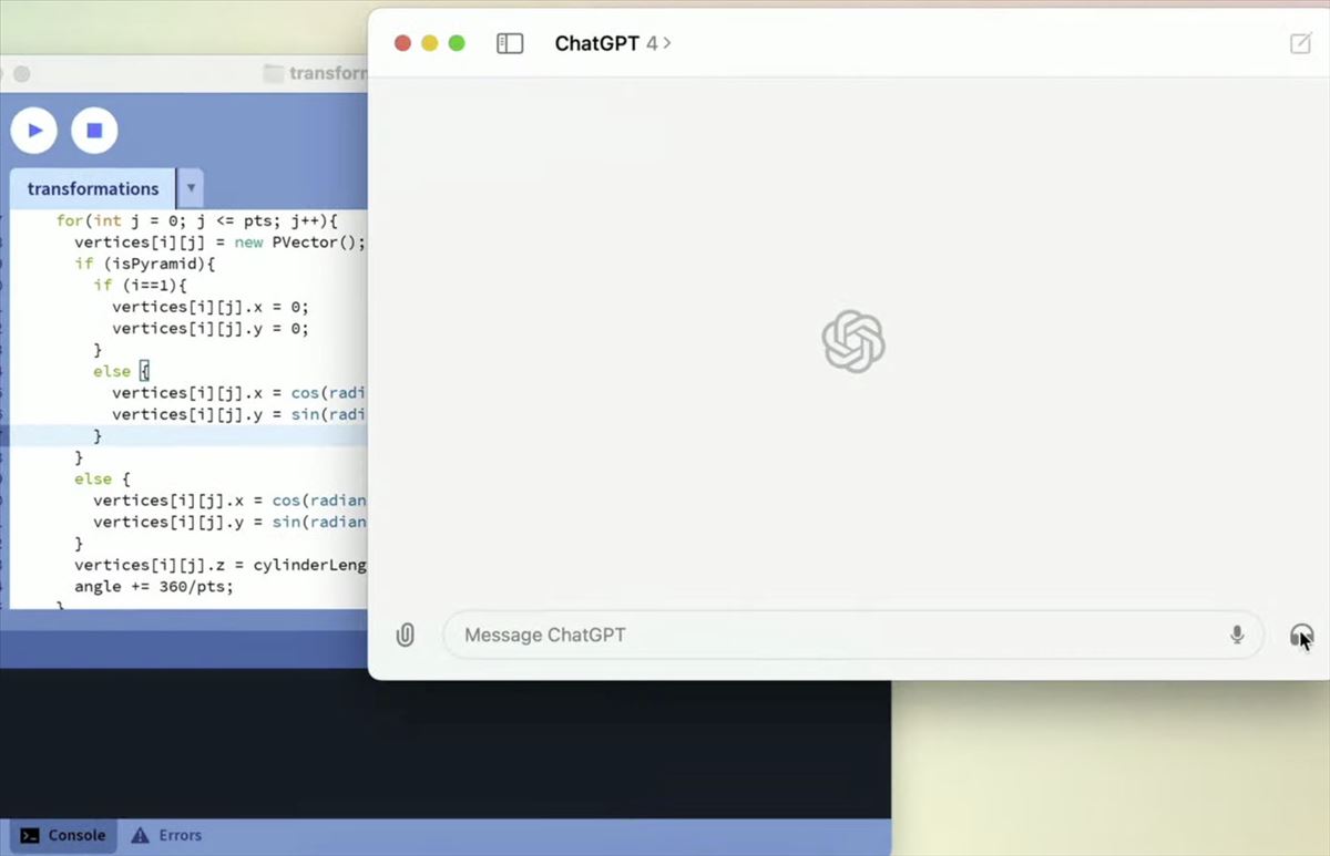La versión desktop de ChatGPT, de momento para Mac