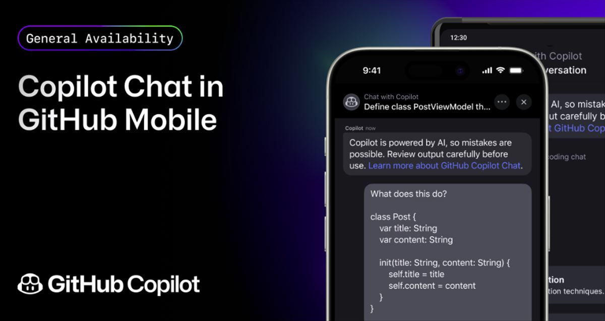 GitHub Copilot Chat ahora en dispositivos móviles