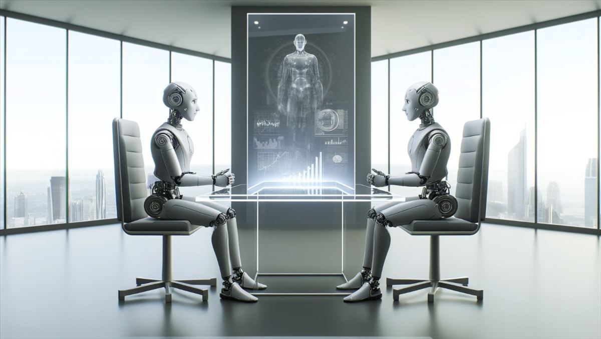 Negociación Futurista: Robots en Diálogo