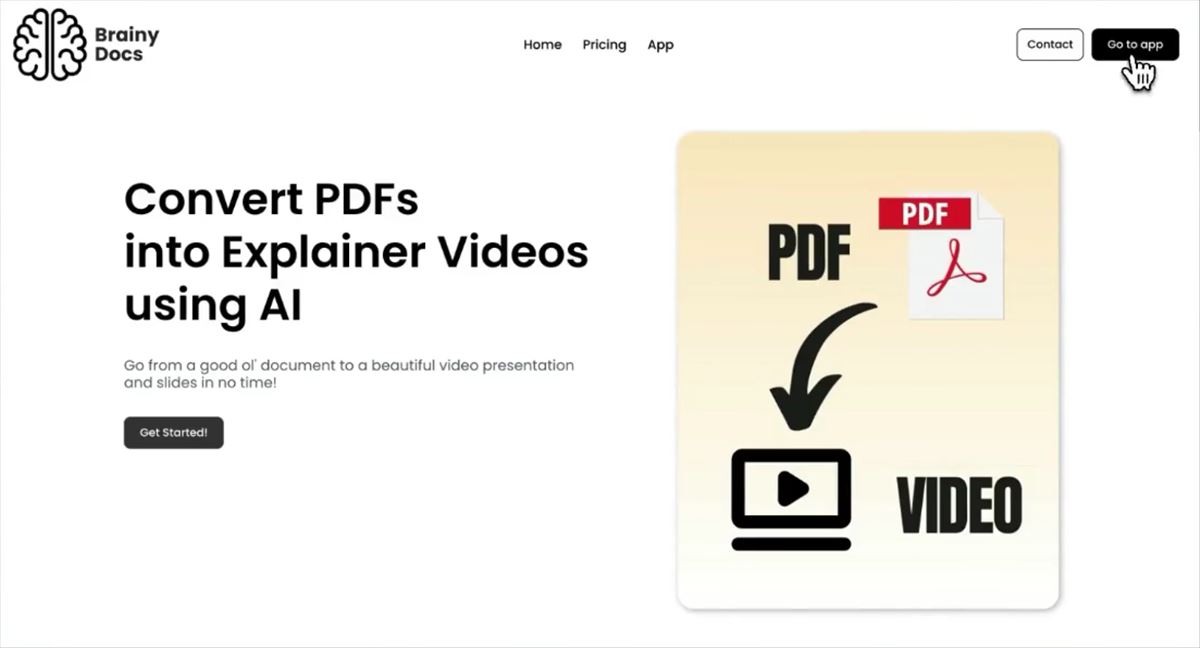 pdf a video