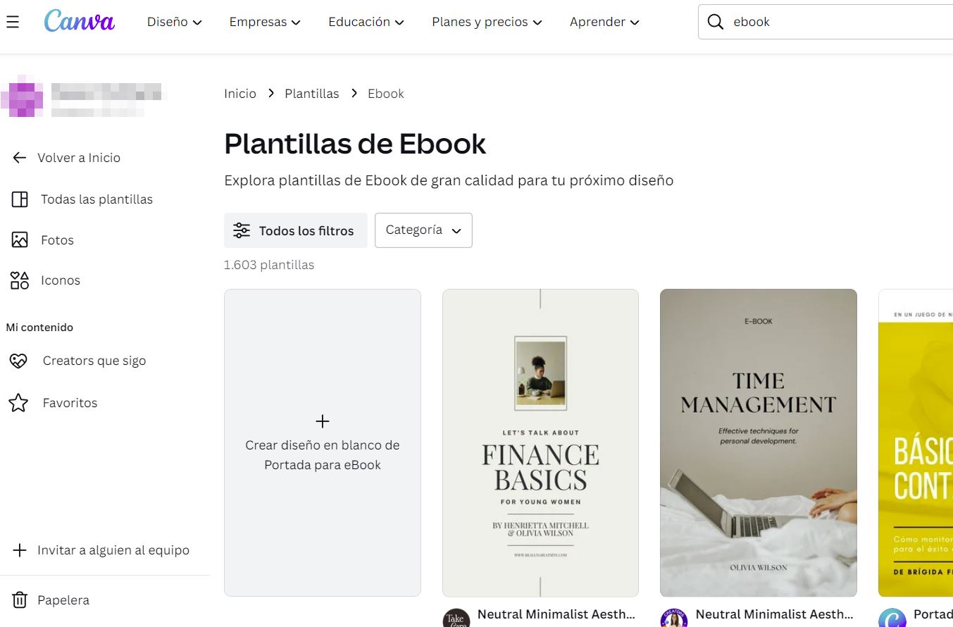 plantillas ebook