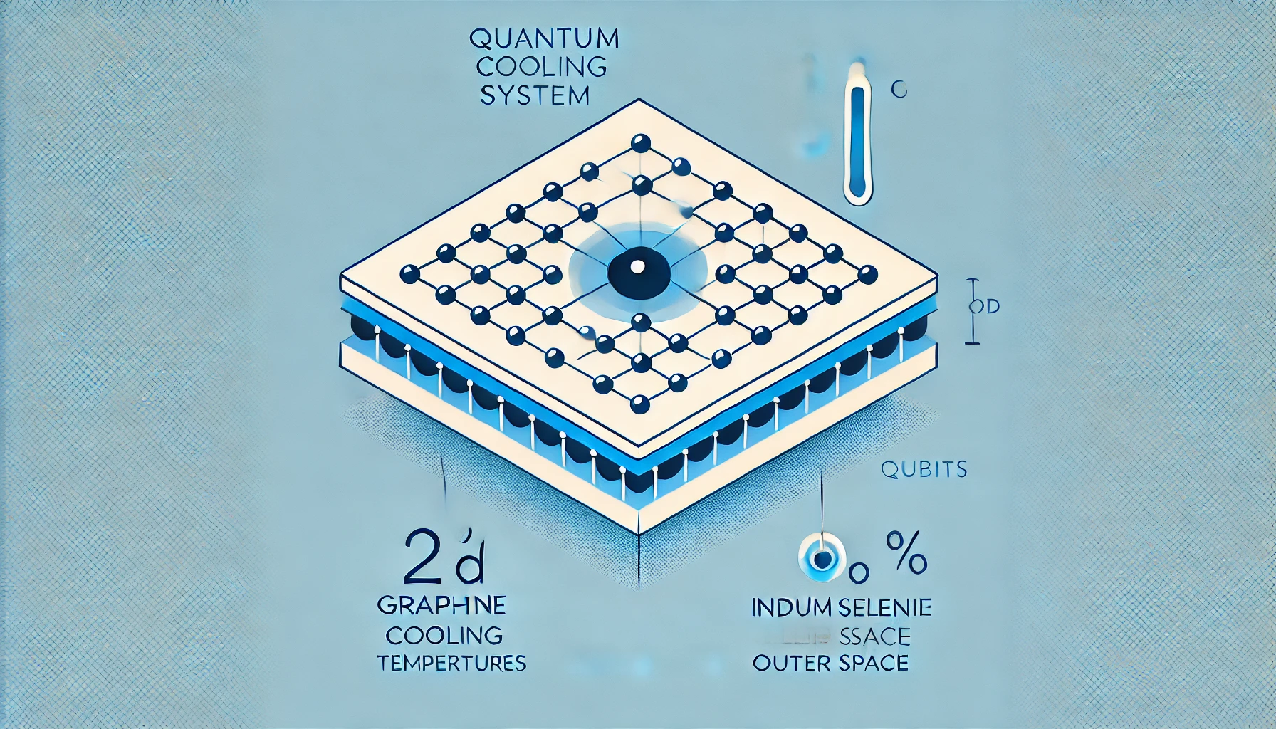 Sistema de enfriamiento cuántico en 2D: Más frío que el espacio