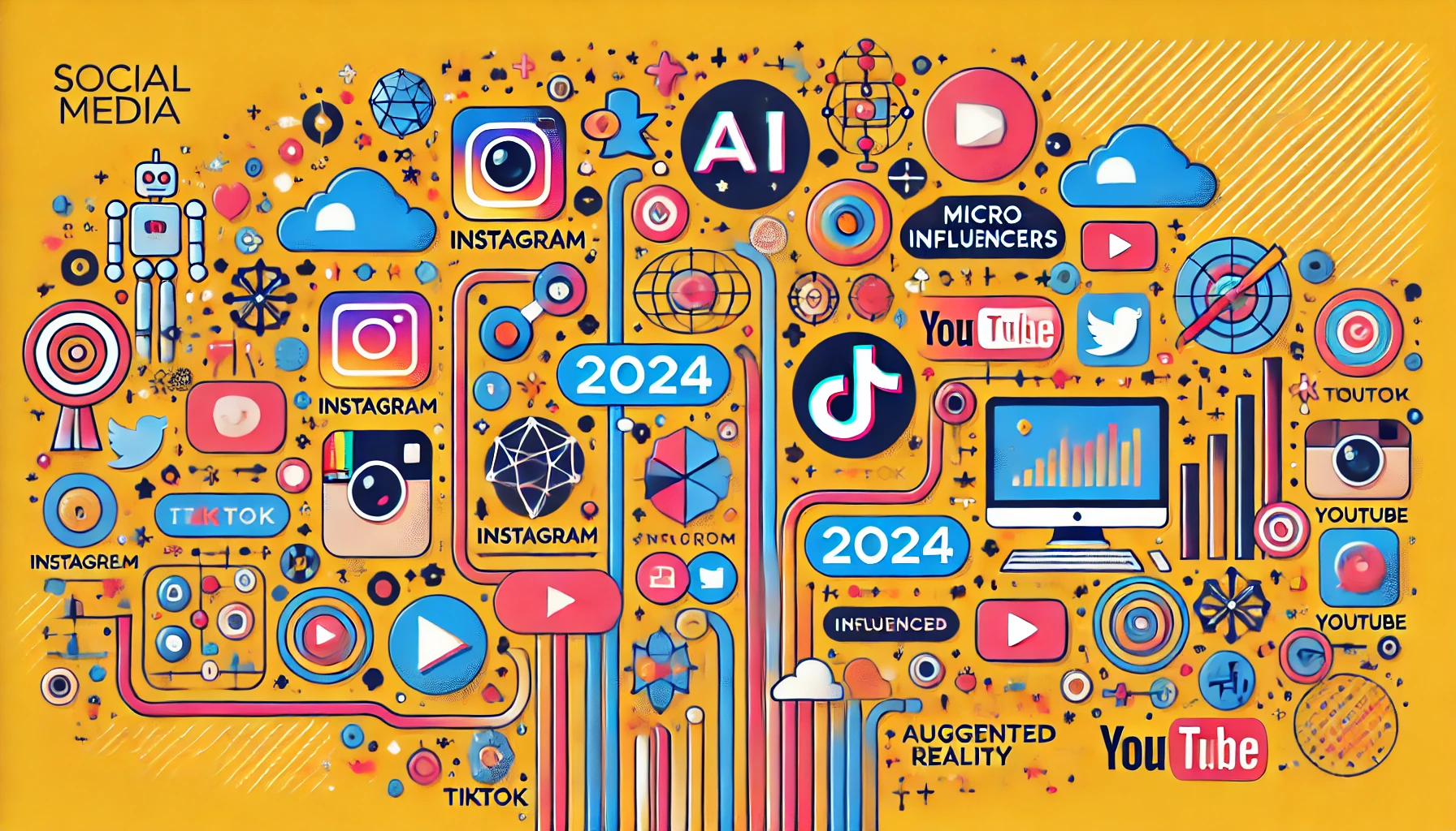 Tendencias en Redes Sociales que estamos viendo en 2024