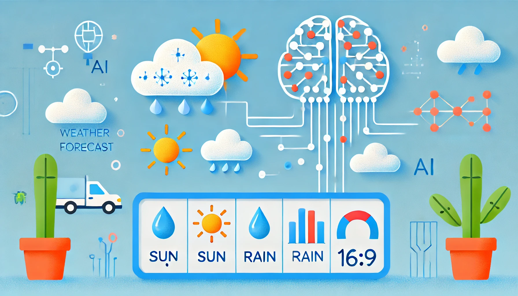 Google combina IA y física tradicional para predecir el clima
