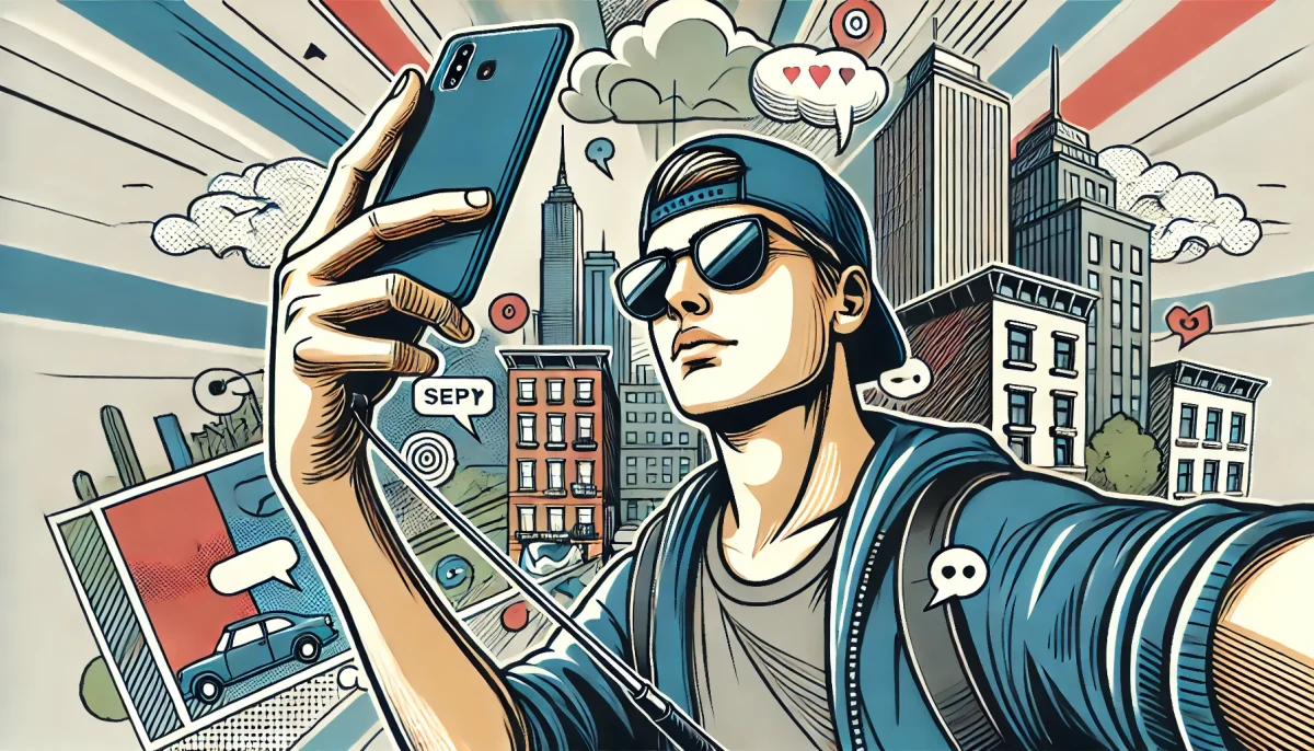 Análisis de selfies con inteligencia artificial en el arte urbano y el cómic