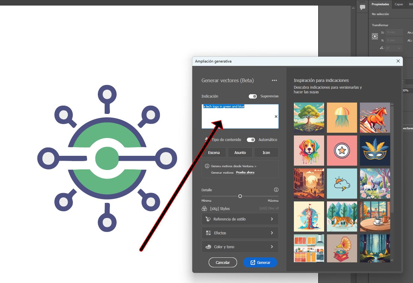 Adobe Illustrator y su nuevo relleno vectorial generativo: Un cambio radical para el diseño