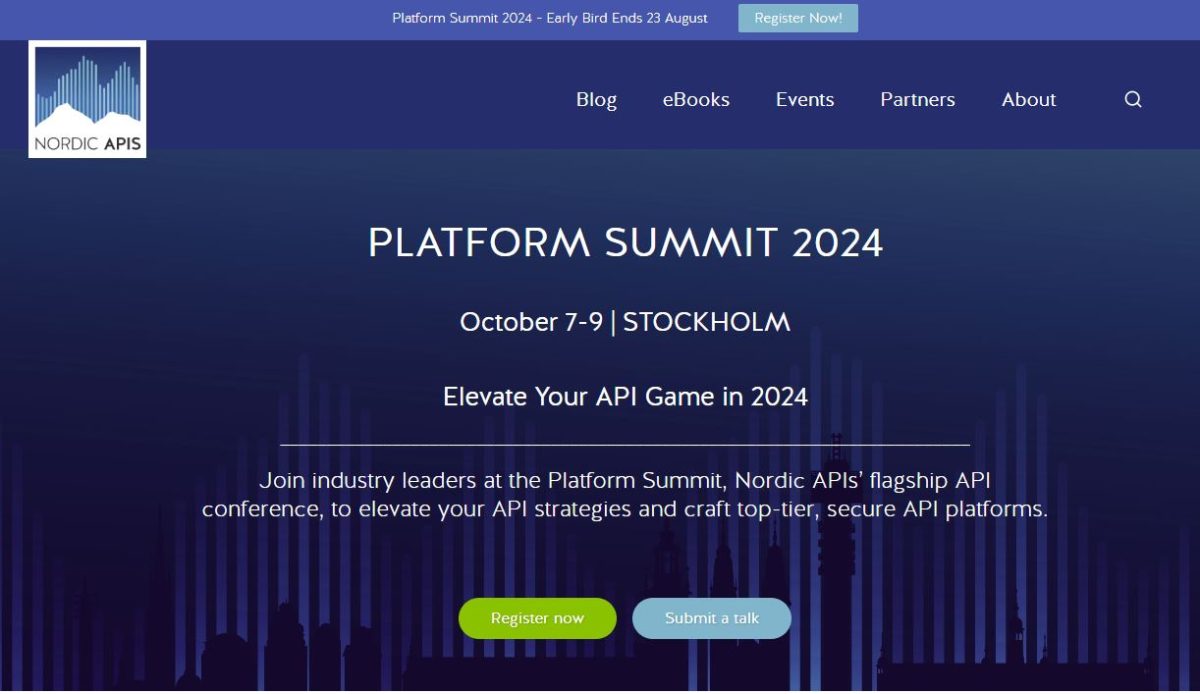 Nordic APIs Platform Summit 2024