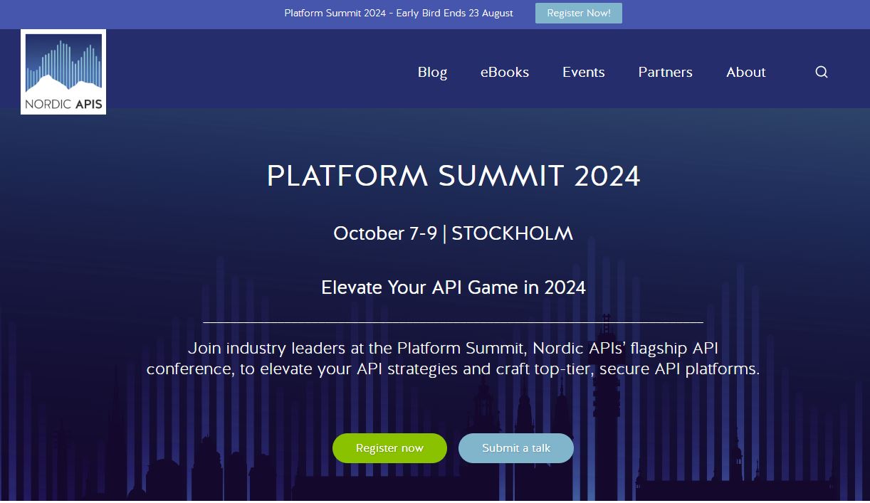 Nordic APIs Platform Summit 2024