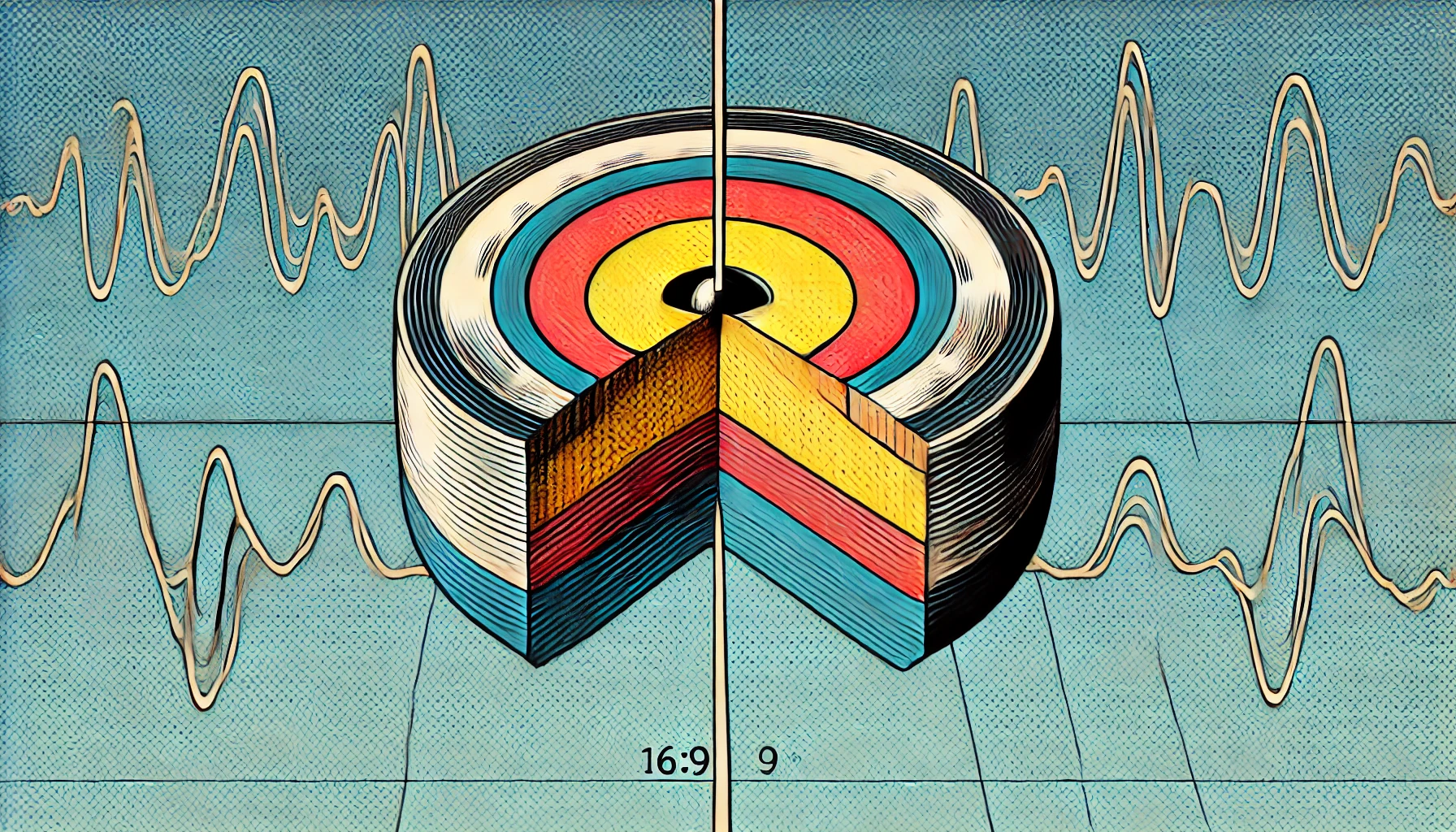 imagen ilustrando el artículo en un estilo Pop Art de los años 60, con texturas metálicas y un diseño minimalista