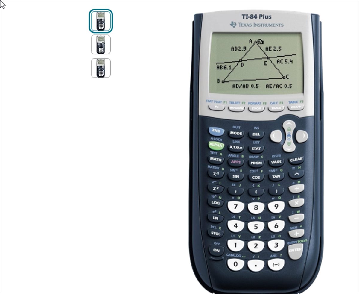 Texas Instruments TI84PLUS - Calculadora