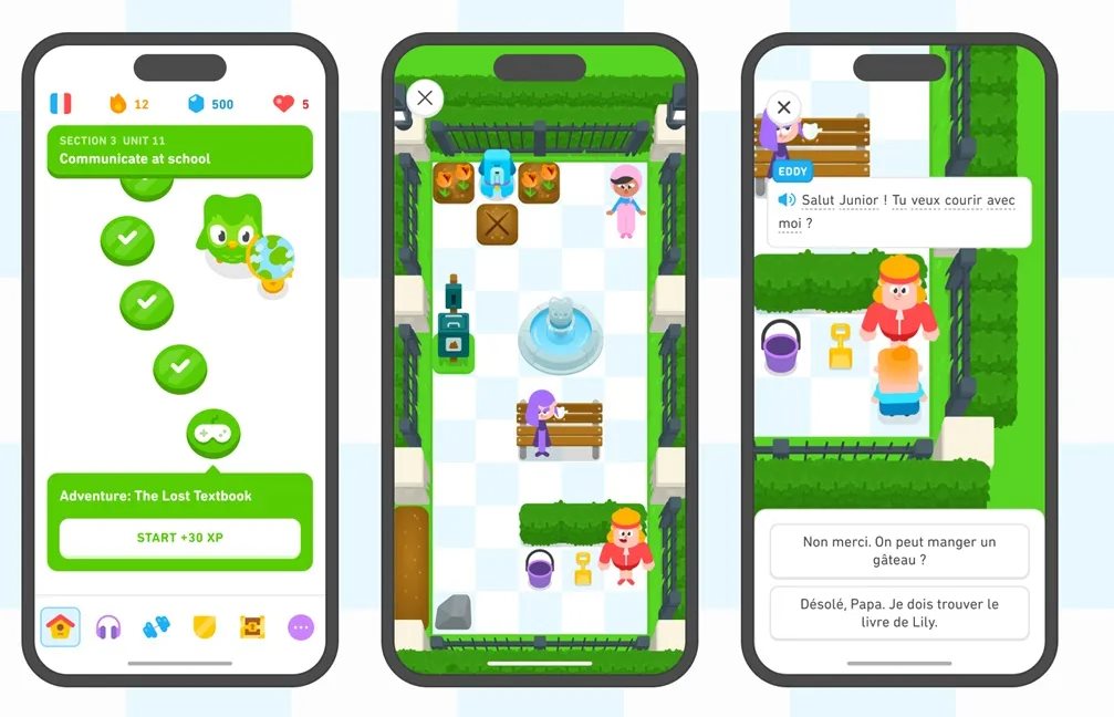 Duolingo lanza nuevas funciones con IA: aventuras y videollamadas para mejorar tu aprendizaje