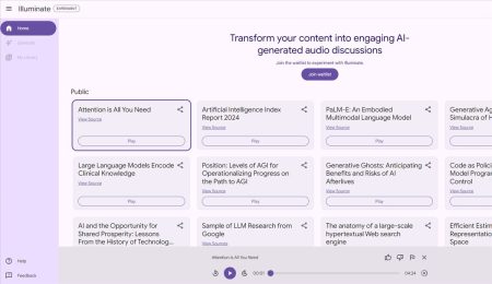 Cómo Google Illuminate convierte documentos académicos en podcasts