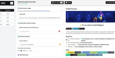 Cómo mejorar tu perfil de GitHub en segundos con herramientas automatizadas