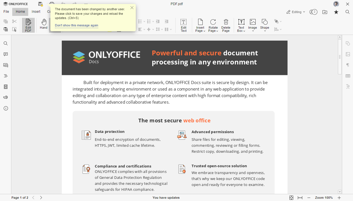 ONLYOFFICE Docs 8.2