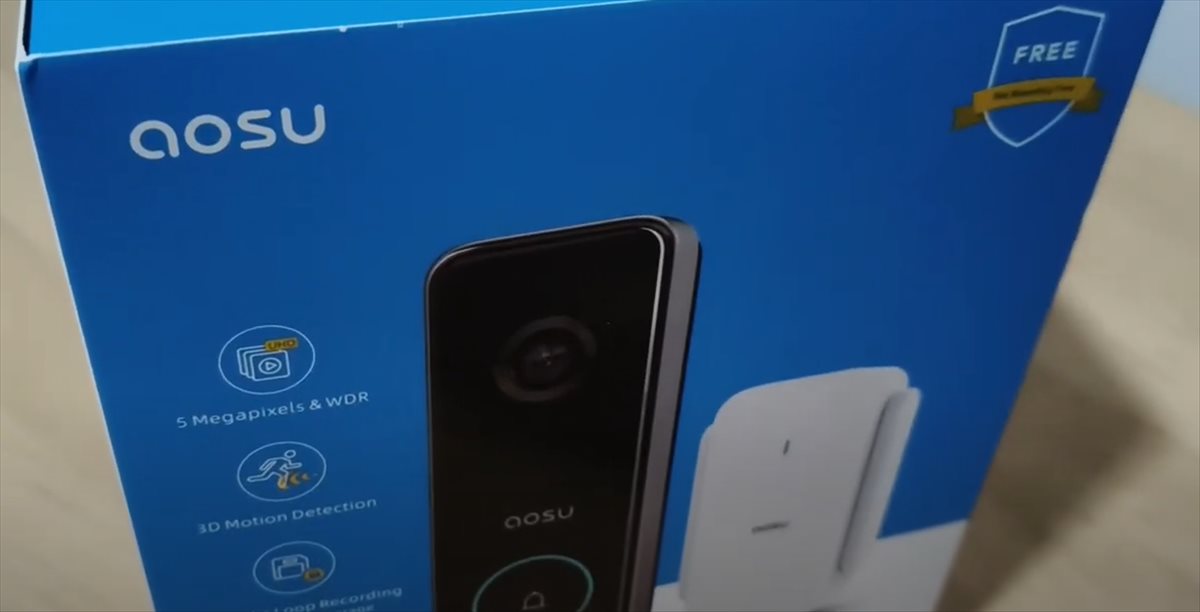 Video Doorbell Ultra de Aosu: Seguridad en la puerta de tu casa sin complicaciones